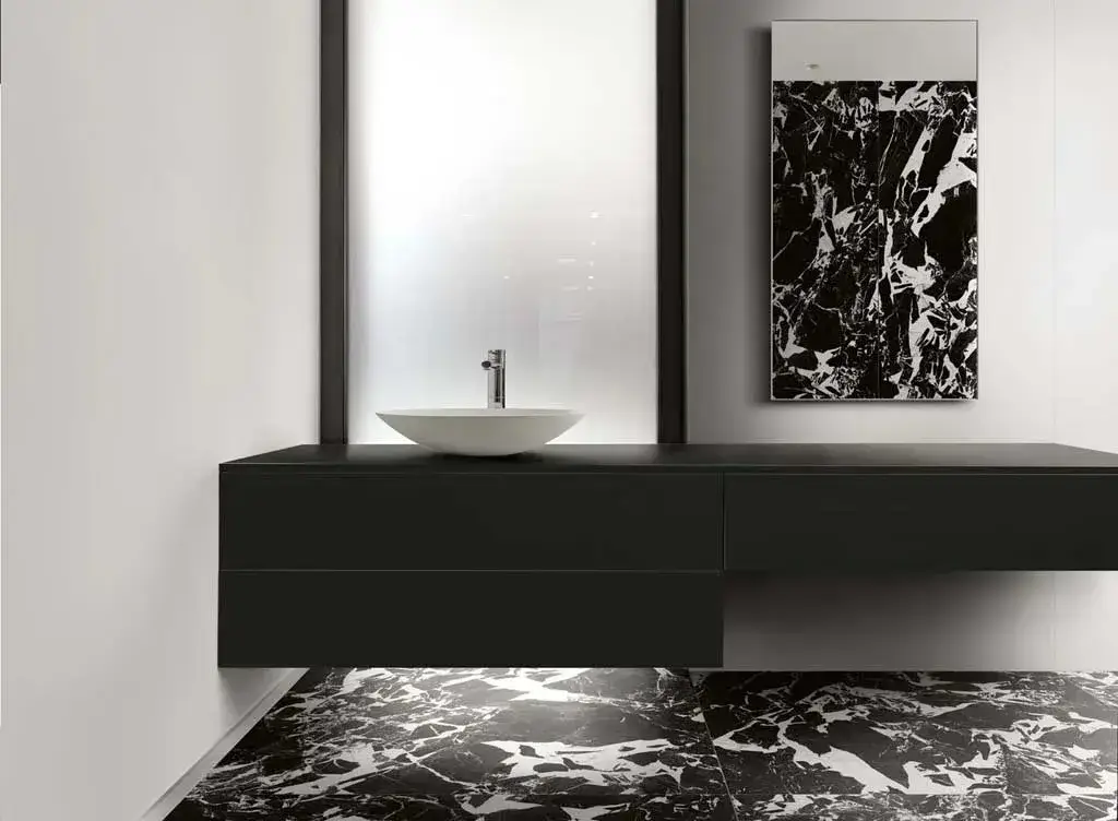 Интерьер Floor Gres B&w marble - 3