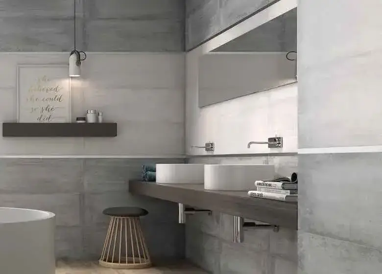 Интерьер Geotiles Inox