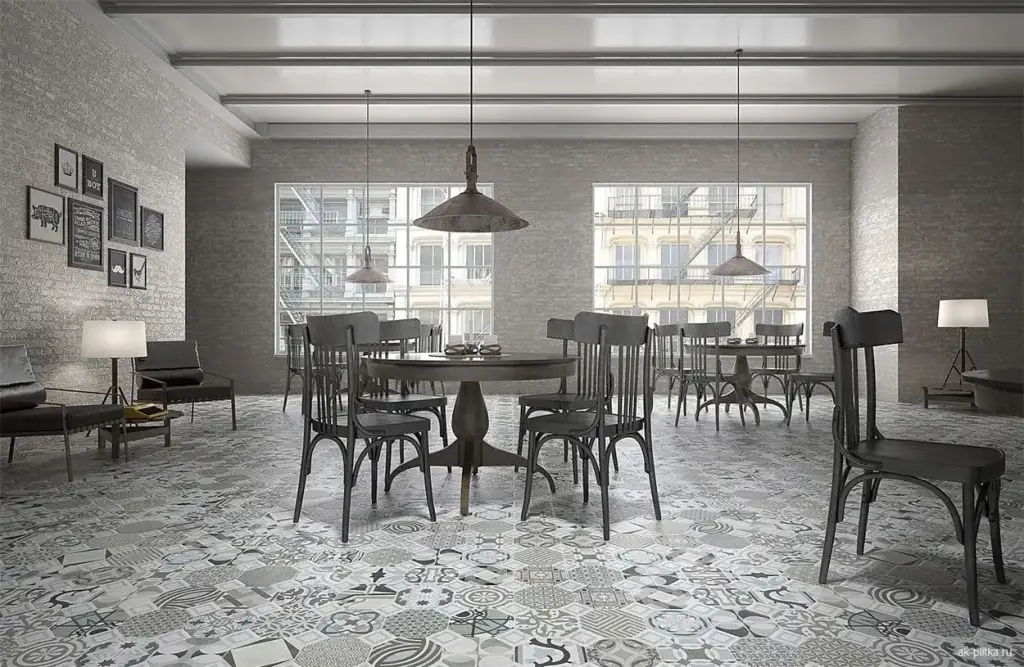 Интерьер Geotiles Flow - 2