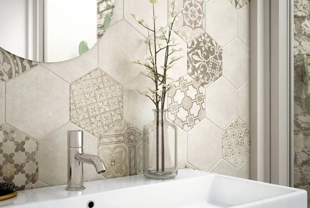 Интерьер Equipe Hexatile Cement - 2