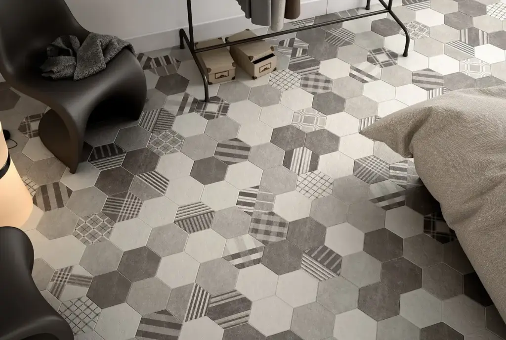 Интерьер Equipe Hexatile Cement - 6