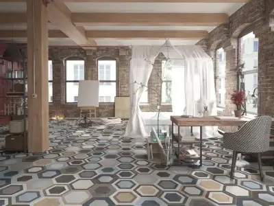 ITT Ceramic Tripoli Hexa