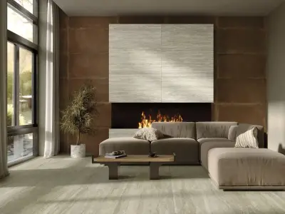 MGM Ceramiche Travertino vein cut