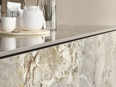 Ava Ceramica Breccia Argentum