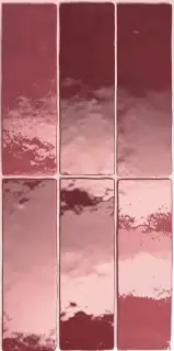 Equipe Artisan Керамическая Плитка Бордовый 6x20 24467