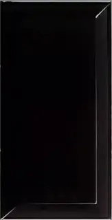 Equipe Metro Керамическая Плитка Черный 7x15 12736