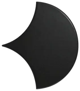 Equipe Fan Керамическая Плитка Черный 10x12 21976