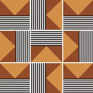 Equipe Bauhome Керамогранит Красный 20x20 27685