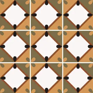 Equipe Bauhome Керамогранит Оранжевый 20x20 27701