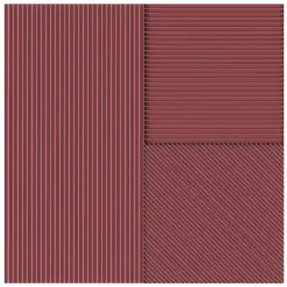 Harmony Lins Керамическая Плитка Бордовый 20x20 31688