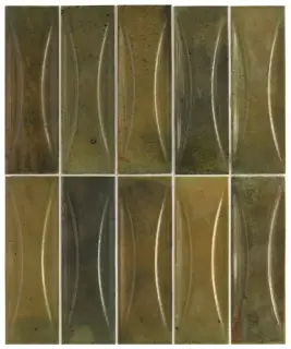 Equipe Hanoi Керамическая Плитка Зеленый 6x20 30062