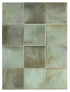 Equipe Hanoi Керамическая Плитка Зеленый 10x10 30013
