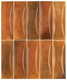 Equipe Hanoi Керамическая Плитка Оранжевый 6x20 30066