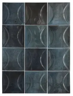 Equipe Hanoi Керамическая Плитка Синий 10x10 30023