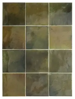 Equipe Hanoi Керамическая Плитка Зеленый 10x10 30014