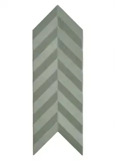 Harmony Fold Керамическая Плитка Зеленый 15x38 37888