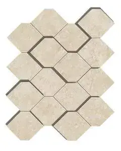 Marvel Cream Prestige Mosaico Esagono 3D