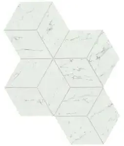 Marvel Carrara Pure Mosaico Esag. Lapp.