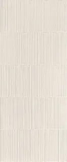 3D WALL PLASTER Barcode White 50x120