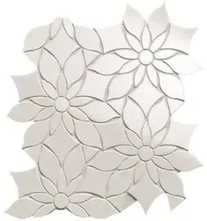 ROMA GOLD ONICE NEVE DAISY MOSAICO