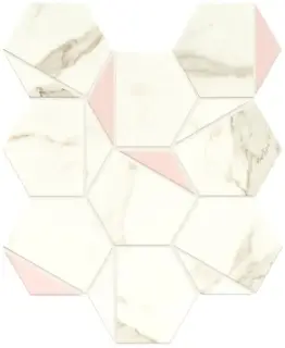 Marvel Calacatta Prestigio Rose Hex Silk