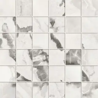 Forte Dei Marmi Quark Oyster White Mosaic Lap