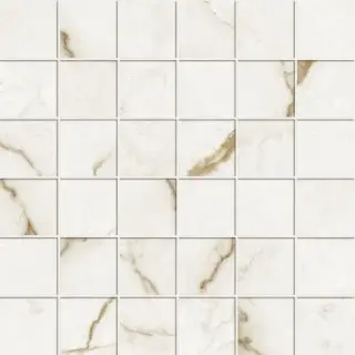 Forte Dei Marmi Quark Sahara Blanc Mosaic
