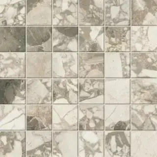 Forte Dei Marmi Ceppo Apuano Cream Mosaic Lapp 30x30