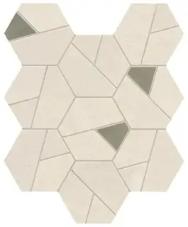 Boost Pro Ivory Mosaico Hex Olive