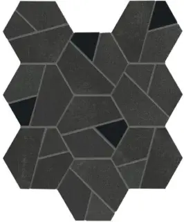 Boost Tarmac Mosaico Hex Black