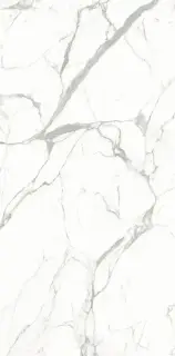 Керамогранит UM6L157583 BIANCO STATUARIO Luc Shiny 6mm 75х150