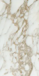 Керамогранит Rain Arabescato Gold luxglass Rect. 60x120