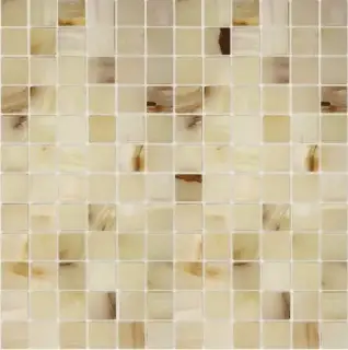Мозаика Pietrine Onice Jade Bianco POL 2.3x2.3 29.8x29.8