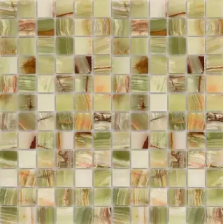 Мозаика Pietrine Onice Jade Verde POL 2.3x2.3 29.8x29.8