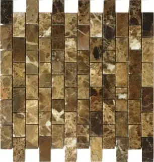 Мозаика Pietrine Emperador Dark POL 23x48 298X298