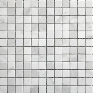 Мозаика Pietrine Dolomiti bianco POL 2.3x2.3 29.8x29.8