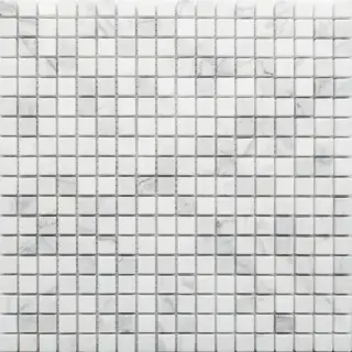 Мозаика Pietrine Dolomiti bianco MAT 15x15 - толщ. 4 мм 30.5x30.5