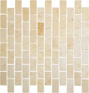 Мозаика Pietrine Botticino POL 23x48 - толщина 4 мм 298X298