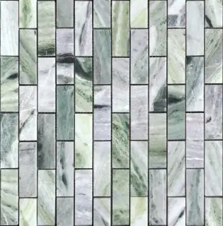 Мозаика Onice Verde oliva POL 23x73x7 298x298