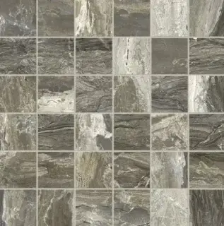 Мозаика Mosaico Gemstone Taupe Lux чип 4.95x4.95 31.6x31.6