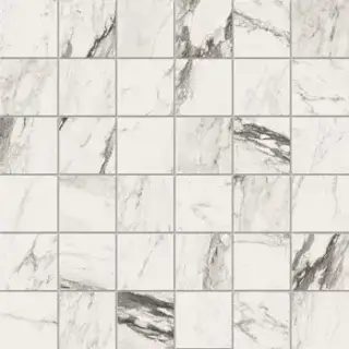 Мозаика MK.CAL RE 30 BIANCO 30x30