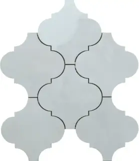 Мозаика Mk.Arabesco Onice LP BIANCO 32,1x37,3