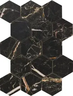 Мозаика MALLA HEX CR. LUX LAURANTS BROWN 32,5x22,5
