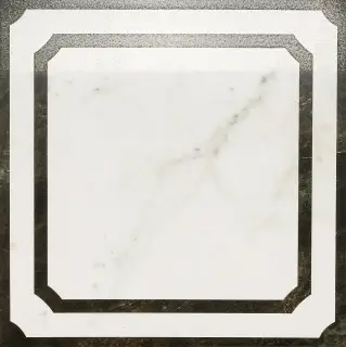 Керамогранит 610080000117 Шарм Перл Вставка Фрэйм Лаппатированная 60x60