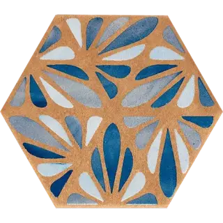 Керамогранит J084 Terracreta Dipinto Chamotte Esagonо 25х21,6