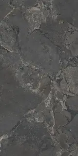 Керамогранит EML4 Unique Infinity Cobblestone Black Naturale Rett 9mm 60x120