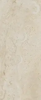 Керамогранит ELL7 Unique Travertine Minimal Cream Nat Rett 6.5mm 120x278