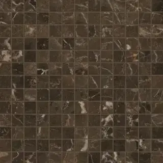 Мозаика Anima Dark Emperador Composizione F Lucidato 30*30