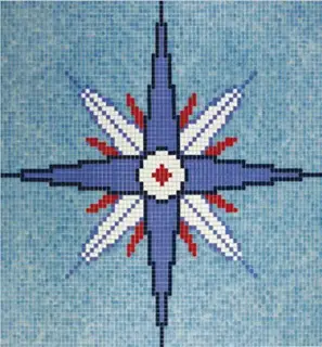 Мозаика Панно Д - 06 / 2505 - А