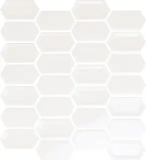 Мозаика Crayon White glos 27.8x30.4